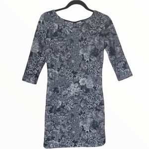 ❤️ Mango Suit Paisley Black & White Mini dress